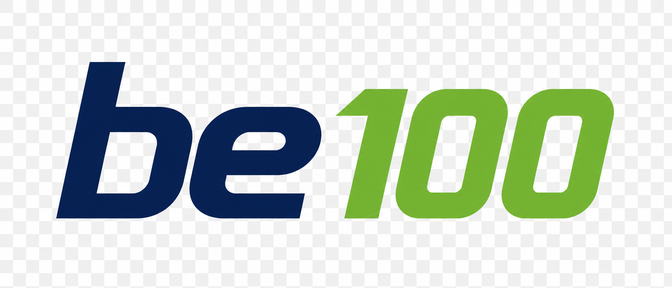 be 100 লোগো